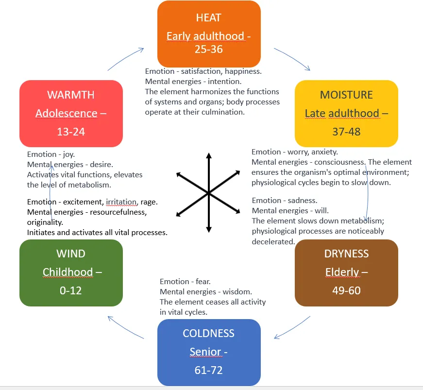 Park Jae Woo – The Wheel of Emotions in the Six Element System